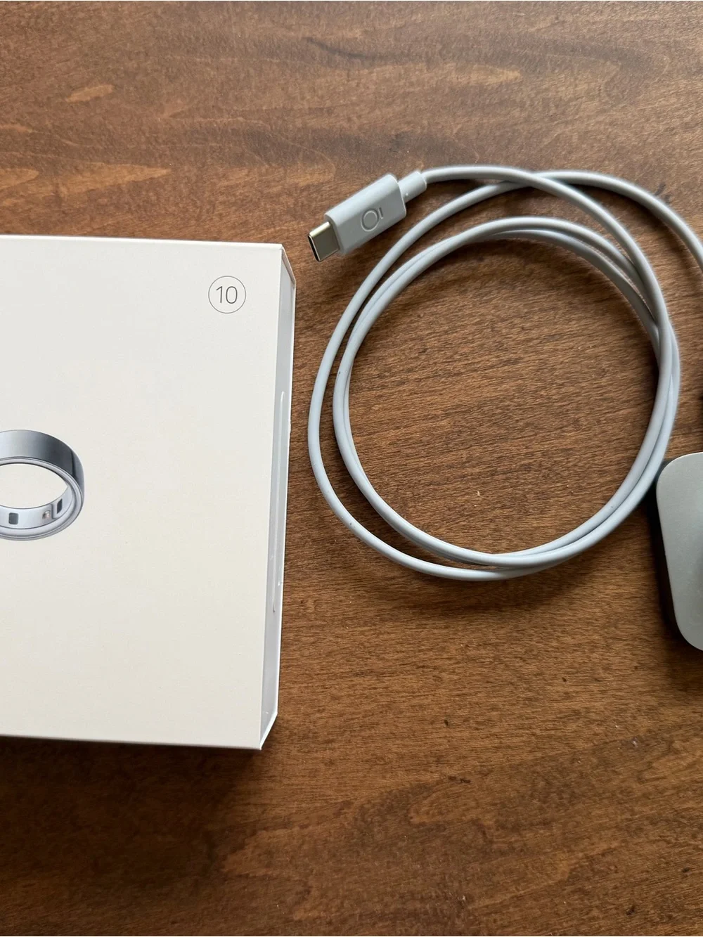 Oura Silver USB-C Charger Cable